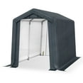 thumbnail image 6 of Alpha Joy 5.9 x 9.8 x 6.8ft Outdoor Storage Shed Heavy Duty Portable Carport Canopy Shelter, for Bike, Motorcycle, Garden Storage, 6 of 8