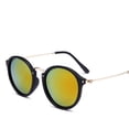 thumbnail image 5 of Gafas de sol clásicas retro con montura redonda, artísticas y frescas. Las mismas gafas de sol, 5 of 5