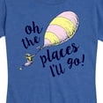 thumbnail image 3 of Dr. Seuss - Oh The Places I'll Go Balloon - Women's Short Sleeve Graphic T-Shirt, 3 of 6