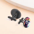 thumbnail image 6 of Rhino Stainless Steel Cufflinks Set for Formal Attire, Made of Stainless Steel,for Business Meetings and Special Occasions, 6 of 6