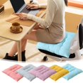 thumbnail image 4 of JingChun Thicken Soft office Chair Pad Back Cushion Solid Color Dining Room Seat Cushions Home Floor Cushions Tatami Pillows, 4 of 4