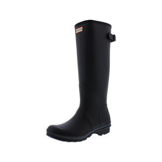 Hunter Women's City Explorer Short Neoprene Boots, Black,7 M US