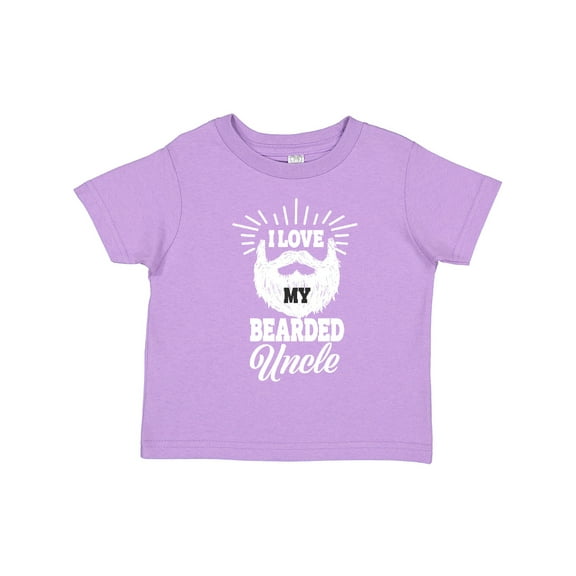 Inktastic I Love My Bearded Uncle Boys or Girls Toddler T-Shirt