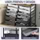 thumbnail image 3 of Carro organizador TOOLF de 12 cajones con tablero de madera gris, 3 of 9