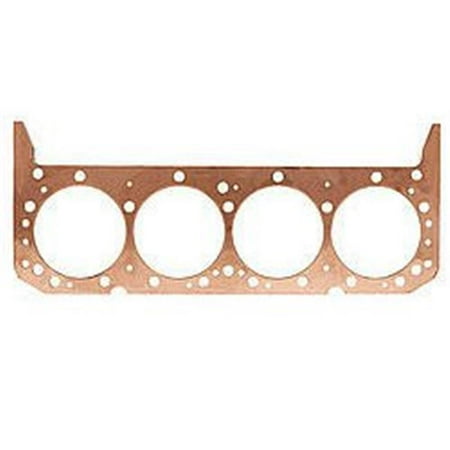406 Small Block - SCE Gaskets T110643 4.06 x 0.04 in. Titan Copper Head Gasket for Small Block Chevy