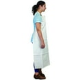 thumbnail image 2 of Safe Handler Heavy Duty Nitrile Industrial Bib Apron, Chemical and Oil Resistant, White, 2 of 7
