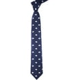 thumbnail image 2 of MENDEPOT Polar Bear Tie With Box White Polar Bear Pattern Navy Necktie, 2 of 2