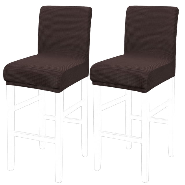 PiccoCasa Stretch Bar Stool Covers for Counter Height Side Chair Slipcovers