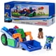 thumbnail image 1 of Auto de juguete Paw Patrol Rocky Rescue Recycler con 2 figuras, 1 of 9