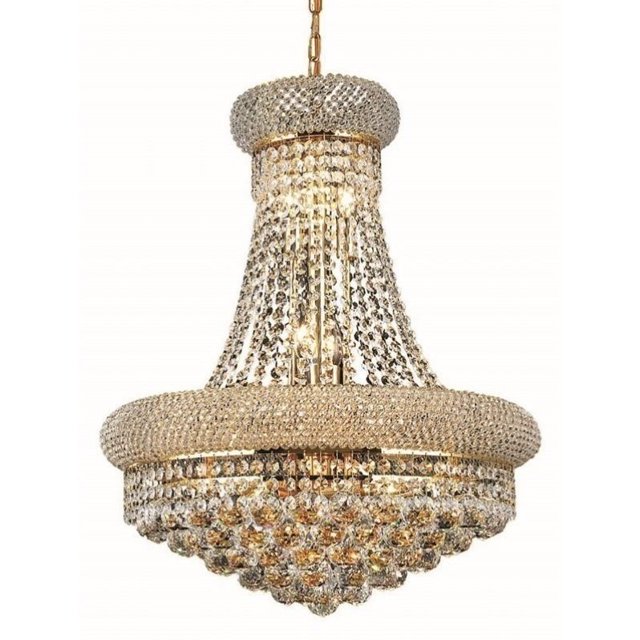Elegant Lighting Primo 20" 14 Light Spectra Crystal Chandelier