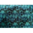 thumbnail image 4 of oneOone Tissu en Coton et Soie Chevron Imprimé Ikat au Mètre 42 Pouces de Large, 4 of 4