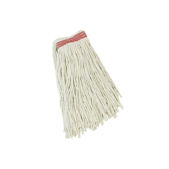 Libman Cut-End Wet Mop Head Recycled Cotton Blend 20 oz. White 6/Carton (0975)