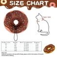 thumbnail image 4 of 2 Pieces Adjustable Donut Cone for Cats, Soft Cat Recovery Collar Wound Healing Protective Cone After Surgery (Blue+Pink) XS, 4 of 7