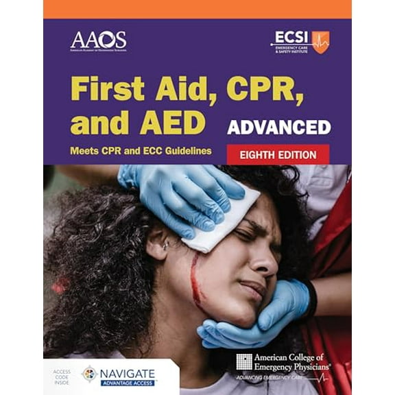 Pre-Owned Advanced First Aid, Cpr, and AED, (Paperback)