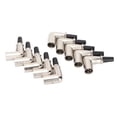 thumbnail image 2 of XLR Connector, 3 Pin XLR Plugs Firmly Fixed Stable Signal  For DIY Mic Cable, 2 of 8