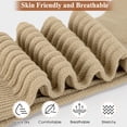 thumbnail image 5 of Loritta 6 Pairs Knee High Socks Soft Cotton Slouch Socks Women Extra Long Boot Socks Knit Womens Socks Size 9 11, 5 of 7