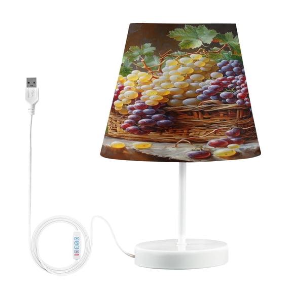 BZSMCE Table Lamp Creative Grapes Pattern Simple Pattern Night Light