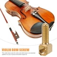 thumbnail image 2 of 4pcs Violin Screw String Instrument Bow Frog Screw Violin Bow Instrument Part, 2 of 8