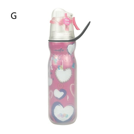 

SUZY Sports Water Cup Keep Cool Sturdy Universal Bike Squeeze Bottle with Handle