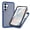 Darkblue, variant on TECH CIRCLE Matte Translucent Case for Samsung Galaxy A17 5G, 360° Full Body Cover with Built-in Screen Protector Shockproof Case,Clear