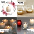 thumbnail image 4 of Efavormart 60 PACK Lavender Unscented Votive Candles for Wedding Party Birthday Centerpieces Home Decorations Supplies, 4 of 7