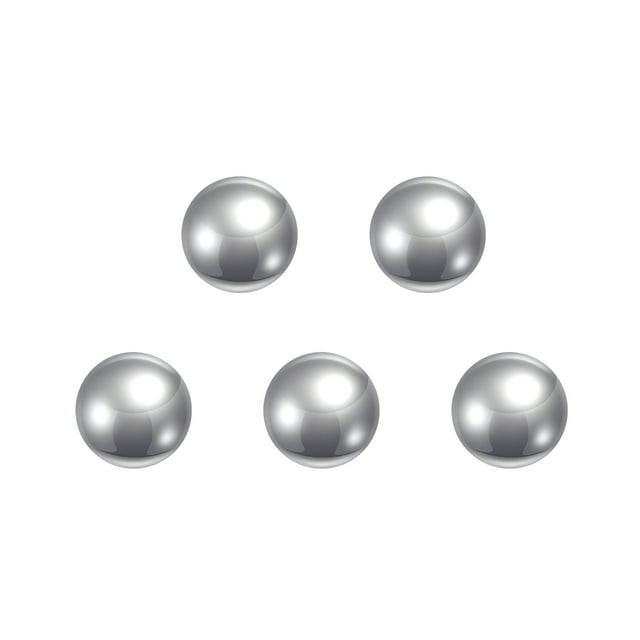 Unique Bargains 6.5mm Billes de Roulement en Acier Chromé G3 Précision 5 Pack