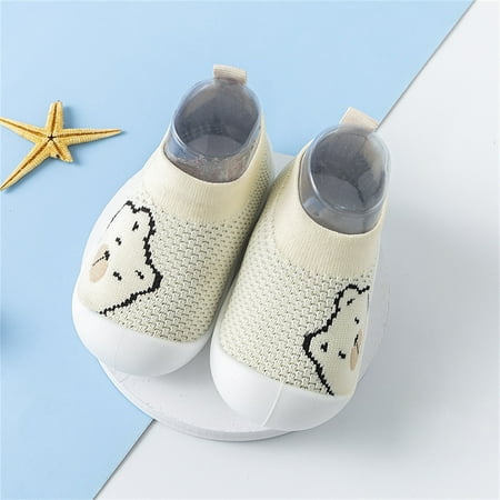 

ãTOTOãToddler Shoes Toddler Kids Baby Boys Girls Shoes Cute Cartoon Animals Breathable Mesh Top First Walkers Antislip Shoes Prewalker Sneaker