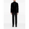 thumbnail image 2 of Lardini Man Black Virgin Wool-Mohair Blend Pants Black Sizes IT 34-64, 2 of 5