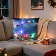 thumbnail image 6 of Hometravel LED Christmas Pillow, Two Mode Switching Flash and Steady Light, Printed Design Sofa Cushion, Holiday Gift for Home Decor, Festive Atmosphere, 6 of 6