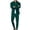 Green*, variant on RUTAYY Men's Outfits Casual Everyday Wear Long Sleeve Solid Color Spring Turndown Collar Cardigan and Pants Classic Versatile Sets
