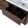 thumbnail image 5 of Dual Resin Sink, Floating Design | Wall-Mounted Bathroom Vanity for Daily Use | Delight in Hygienic and Modern Bathroom Setup, 5 of 6