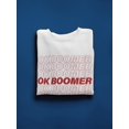 thumbnail image 3 of Ok Boomer, Have A Terrible Day! Sweatshirt Men -GoatDeals Designs, Male Medium, 3 of 4
