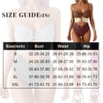 thumbnail image 3 of Women One Piece Swimsuits Cutout Full Coverage Bathing Suit Ring Link Ruched Monokini Beach Swimwear Dark Green L, 3 of 6