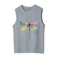 thumbnail image 3 of shoper Girls Tops Size 10 Sleeveless Tee Shirt Cute Black Camisole Summer Clothes for Girls, 3 of 3