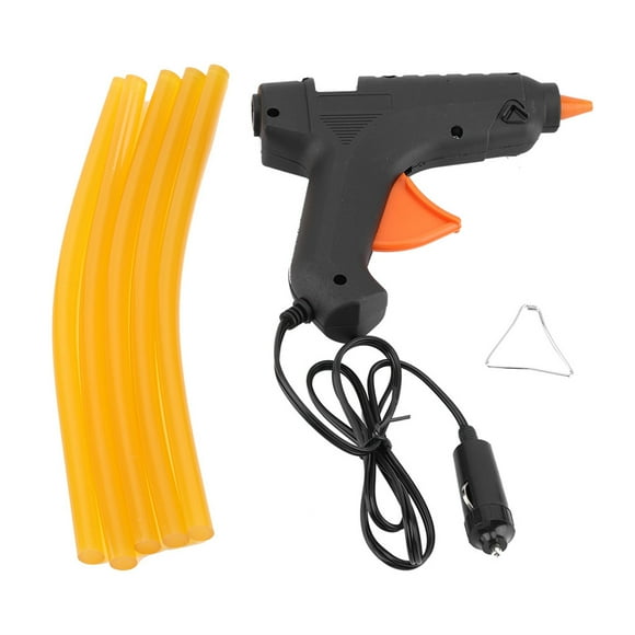 Pistolet à Colle Chaude, Outil de Réparation de Dent de Voiture Bricolage Samfox 40w 12v Pistolet à Colle Thermofusible avec Kit de Réparation de Retrait de Bâtons de Colle