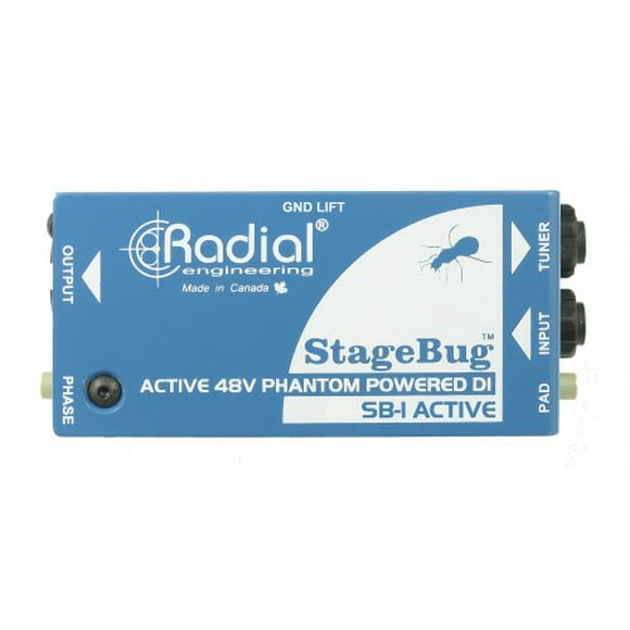 Radial StageBug SB-1 Active Acoustique Boîte Directe