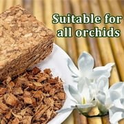 Coco Husk Chips Coconut Substrate for Garden Potting Soil Coconut Brick for Indoor Outdoor Flowers Plants Compressed Low EC Coco Husk Mulch for Garden Coconut Substrate for Reptiles- 1 lb