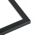 thumbnail image 4 of 20x40 Frame Black Charcoal Grey Wood Textured Picture Frame | 0.75 Inch Moulding Width | Gunmetal, 4 of 8