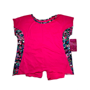 Capezio Girls' Future Star Splatter Dot Short-Sleeve T-Shirt Pink - SMALL