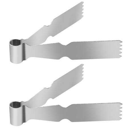 

Guolarizi 2Pcs Maamoul Tweezers Tongs Maggash Manqat Tools Cookie Maker Dough Scraper Stainless Steel Tongs Baking Crimper Tool For Decorating And Sealing Cookies Shak