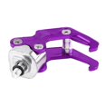 thumbnail image 2 of Aluminum Alloy Motorbike Motorcycle Helmet Bag Carry Holder Hanger Claw Shape Hook Purple, 2 of 2