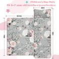 thumbnail image 5 of Pioneer Flower Floral Print Pattern Toddler Nap Mats for Kids Preschool,Sleeping Mat Bag or Kids,Toddler Sleeping Bag,Toddler Nap Mat or Daycare, 5 of 6