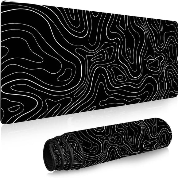 Alfombrilla para Ratón XXL Profesional (800 x 300 x 3 mm). Mousepad de Escritorio Grande, Impermeable y Antideslizante, para Gamer, Empleado, PC, Laptop y Más Equipos o Multitudes(Te