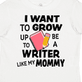 thumbnail image 4 of Inktastic I Want To Grow Up To Be A Writer Like My Mommy Boys or Girls Toddler T-Shirt, 4 of 5