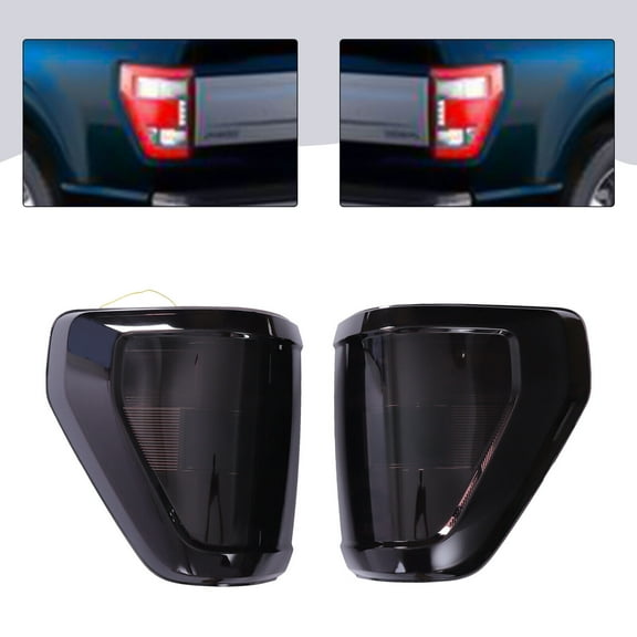 Smoked Lens Tail Light Rear Lamp Brake LED For Ford F150 F-150 Pickup XLT 2021