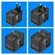 thumbnail image 3 of Enchufe adaptador adaptador de viaje universal tipo C portátil de alta velocidad conveniente para uso en viajes con 6 dispositivos de garantía de seguridad para EE, 3 of 8