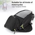 thumbnail image 2 of Acouto Bolsa de Tanque de Combustible de Gasóleo para Motocicleta, Bolsa de Tanque de Combustible Impermeable, Alforja de Navegación con Imán, Gran Ventana Transparente, Mochila para Motocicleta Ecomeon no, 2 of 5