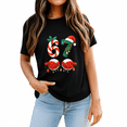 thumbnail image 2 of 67 Christmas 6 7 Meme Outfit Holiday Gen Alpha Slang T-Shirt for Adults Men and Women, 2 of 4