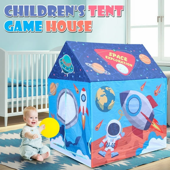 ToyKingdee TOY Life Tent - Play Tent Indoor and Outdoor - Playhouse Tent - Portable Play Tent - Space Tent - Christmas Tent Gifts