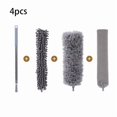 thumbnail image 1 of Duster Brush Microfiber Duster Extendable Gap Dust Tools Retractable Car Cleaning Brush Household Ceiling Cleaning Tools 4pcs, 1 of 6